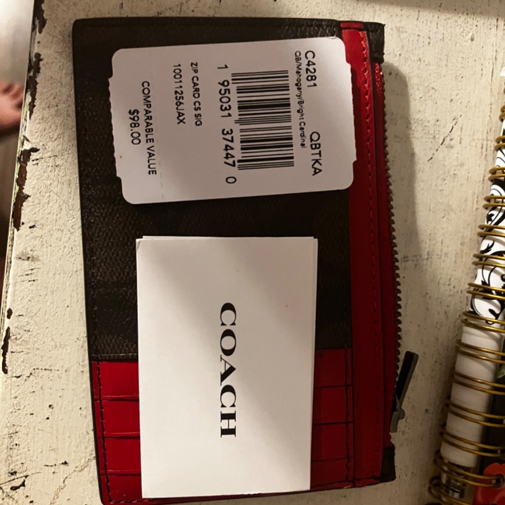 Small Coach wallet - Picture 3 of 3